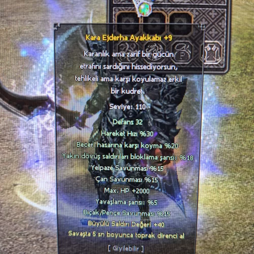  +9 KARA EJDER AYAKKABI